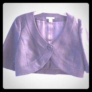 🎯 3for $30 🎯 Crop Short Sleeve Ann Taylor Jacket